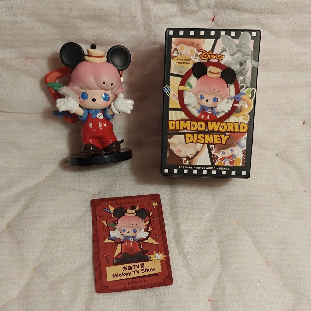Pop Mart Disney Dimoo World Figure Mickey TV Show